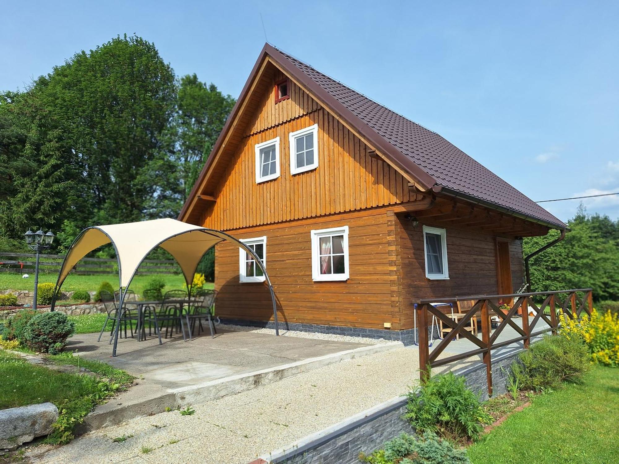 Roubenka Haj Villa Jindrichovice Ngoại thất bức ảnh